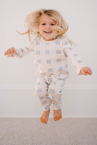 Patchwork Blooms Long Sleeve Pants Set