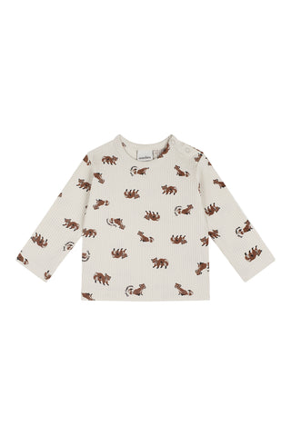 Raccoon Playtime Long Sleeve Pants Set