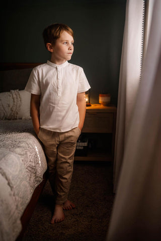 White Linen Shirt