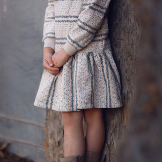 Vertical Flowers Dress
