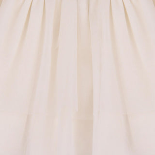 Cream Tulle Dress