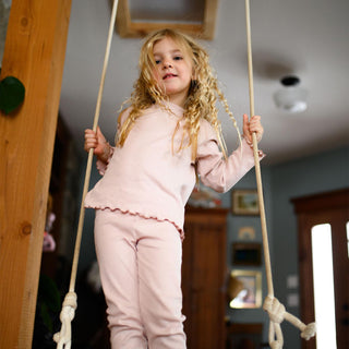 Pretty in Bows Jacquard Long Pyjama