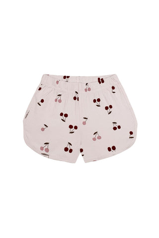 Cherry Blush Sleeveless Top Short Pyjama