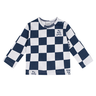 Navy No Bad Days Long Sleeve Pants Set