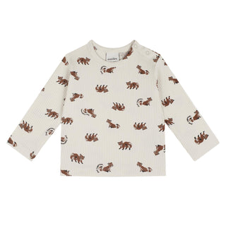 Raccoon Playtime Long Sleeve Pants Set