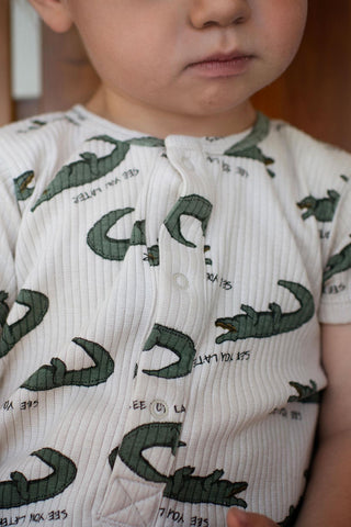 Crocodile Playsuit