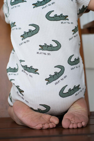 Crocodile Playsuit