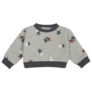 Starry Nights Print Futter Sweatshirt